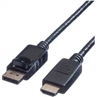 Value DisplayPort naar HDMI kabel - DP 1.1 / HDMI 1.3 (Full HD 1080p) / zwart - 4,5 meter
