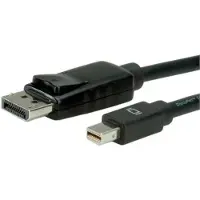 Nedis Mini DisplayPort - DisplayPort kabel - versie 1.1 (4K 30 Hz) / zwart - 1 meter
