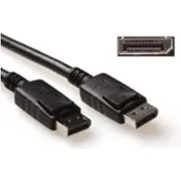 ACT 2 M DisplayPort-kabel mannelijk -mannelijk, Power Pin 20 aangesloten.
