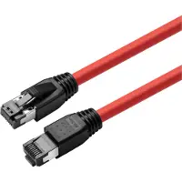 Microconnect CAT8.1 S/FTP 1m Red LSZH