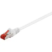Microconnect B-FTP602W, 2 meter, Cat6, F/UTP (FTP), RJ-45, RJ-45, Wit