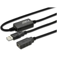 Microconnect 10m USB-A 2.0 verlengkabel
