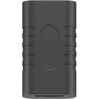 Microconnect Usb3.1 type c adapter f-f gen 1, 5gbit s, black 10 x faster than usb 2.0, superspeed+ data transmissions up to 5 gbit s