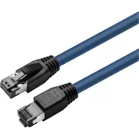 Microconnect MC-SFTP8015B netwerkkabel Blauw 1,5 m Cat8.1 S/FTP (S-STP)