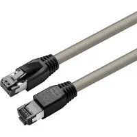 Microconnect MC-SFTP8005 netwerkkabel Grijs 0,5 m Cat8.1 S/FTP (S-STP)