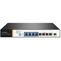 Value 21.99.1189 21.99.1189 Netwerk switch RJ45/SFP 8 + 1 poorten 2.5 GBit/s PoE-functie