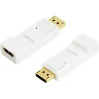 Logilink DisplayPort naar HDMI adapter - DP 1.1 / HDMI 1.3 (Full HD 1080p) / wit