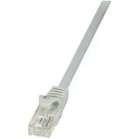 Logilink patchkabel, EconLine, Cat. 6, U/UTP, 5,0 meter, grijs