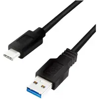 Logilink CU0171 USB-kabel USB 3.2 Gen1 USB-A stekker, USB-C stekker 3.00 m