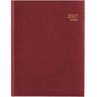 Brepols Agenda Timing week NL 2027 LIMA rood * rood Papier Agenda