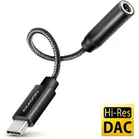 Axagon USB 2.0 Adapter [1x USB-C USB 2.0 - 1x Koptelefoonaansluiting] ADA-HC 10 cm