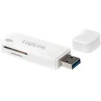 Logilink CR0034A geheugenkaartlezer USB 3.0 Wit