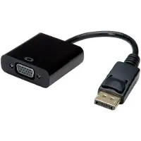 Value DisplayPort-VGA Adapter, DP Male - VGA Female, passief