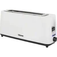 Tristar Broodrooster BR-1056 - 900W - 7 Bruiningsniveau's - 1 Broodsleuf voor 2 boterhammen - Wit