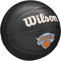 Wilson Nba Team Tribute New York Knicks Mini Basketbal Bal Zwart 3