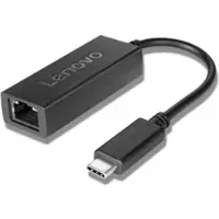 Lenovo USB C-adapter - - S6084C4 - Ethernet - Compact - Zwart