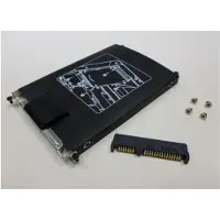 CoreParts Hdd caddy en connector, Onderdelen voor notebooks, Zwart