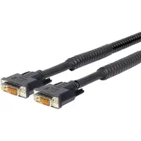VivoLink 7,5 m DVI-D DVI-D Zwart DVI Kabels DVI (7,5 m, DVI-D, DVI-D, Mannelijk/Mannelijk, Zwart) - PRODVIAM7.5