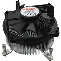 Akasa Intel LGA1700, copper core, screw+backplate cooler, 2 ball