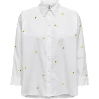 ONLY Blouse 'ONLNew Lina' geel / groen / wit