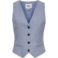 ONLY Gilet 'ONLLINDA' duifblauw