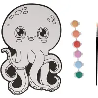 Wins Holland schilderen speelgoedset octopus canvas voor kinderen.