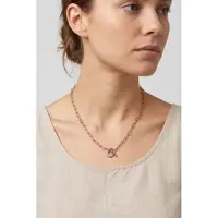 Purelei Ketting 'Night Sky' rose-goud / transparant
