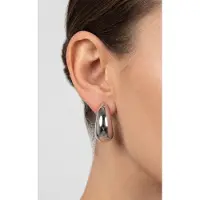 Purelei Big Drop Ohrringe Silver Size: OS | Earrings Outlet | Dames | Zilver