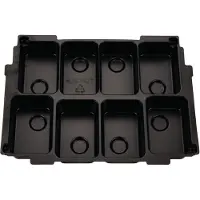 Makita KOFFERINZET/INLAY 8X ACCU BL1850B