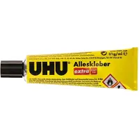 UHU Alleslijm Permanent extra Vloeibaar Transparant 46015 31 g