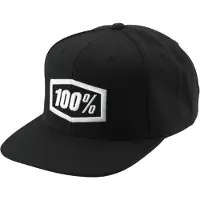100% Icon Snapback Cap Maat