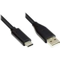 GOOD CONNECTIONS GC-M0118 USB2.0 Kabel A-C schw. 2m