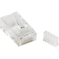 StarTech.com Modulaire fiche Cat6 - STARTECH - RJ45 - Verpakking van 50 - Transparant - Netwerkconnector