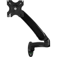StarTech.com Steunmuur voor 30" scherm - STARTECH - Multidirectionele articulerende arm - Zwart