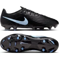 Nike Tiempo Maestro Academy Gras / Kunstgras Voetbalschoenen (MG) Zwart Lichtblauw