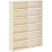 vidaXL Wanddisplaykast met plank Beige 40 x 8,5 x 54 cm Multiplex