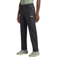 Jack Wolfskin - Pico Trail Zip Off Pants - Afritsbroek 56 - Regular, zwart