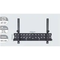 VivoLink VLMW4065T Projectorbevestiging Wand (Muur), Projectorbevestiging, Zwart