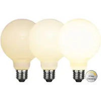 Star Trading LED-bollamp E27 G95 7,5W 3-step-dim, opaal