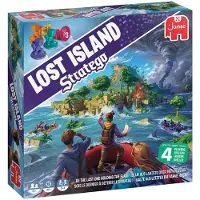 Stratego Jumbo - - Lost Island - Bordspel vanaf 8 jaar - Multiplayer 4 spelers
