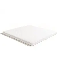 THE WHITE STONE Matras Topper 180x200 van Memory Foam met Hoogte 5 cm | Ademend en Hypoallergeen 180x200 cm