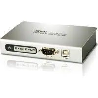 Aten UC2324-AT 4 poorten USB-hub Met converter voor USB naar serieel RS-232 Wit