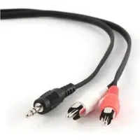 Gembird 3.5 mm stereo naar RCA plug kabel, 5 meter