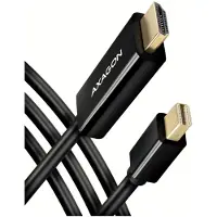 Axagon RVDM-HI14C2 Mini-displayport / HDMI Adapter [1x Mini-DisplayPort stekker - 1x HDMI-stekker] 180 cm