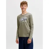 Jack & jones Longsleeved T-shirt Boys 140 Groen