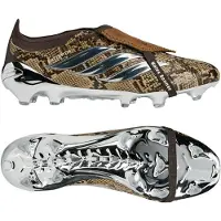 Adidas Predator Elite FT Wales Bonner Gras Voetbalschoenen (FG) Donkerbruin Bruin Metallic Zilver
