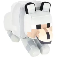 Ottosimon Minecraft pluche knuffel Wolf 28 cm speelgoed.