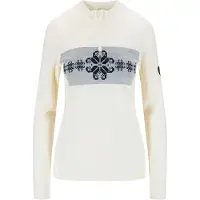 Dale of Norway Falkeberg Baselayer Half zip, thermisch ondergoed, dames, wit
