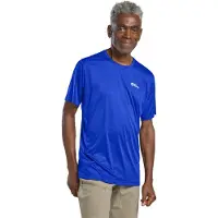 Jack Wolfskin Tech T-shirt Met Korte Mouwen Blauw S Man