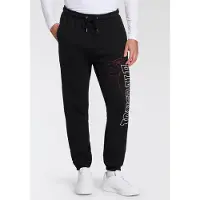 Lonsdale Broek 'Dartford' kersrood / zwart / wit